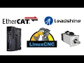 CNC Motion Control over Ethernet Cable Leadshine LinuxCNC EtherCAT