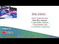 Static Analysis-Data flow analysis-Control flow analysis-Unreachable code By Dr SP Reddy