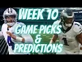NFL Week 10 Predictions and Picks 2024 ESPN Pick em Week 10