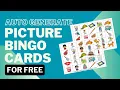 How to create engaging picture bingo cards for free using online tools