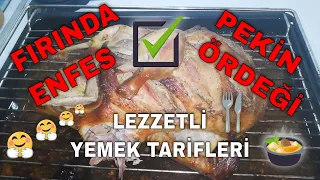 Ördek Nasıl pişirilir? Özel sosuyla nar gibi kızarmış fırında ördek nasıl yapılır? Fırında ördek tar. 