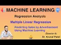Machine Learning Tutorial Session 8 - Multiple Linear Regression