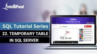Temporary Table in SQL Server How To Create Temporary Table In SQL Intellipaat
