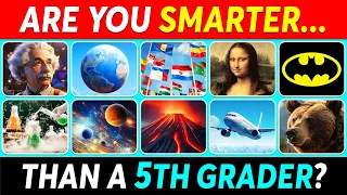 Download Are You SMARTER Than a 5th Grader 📚🤓🧠 | General Knowledge Quiz MP3