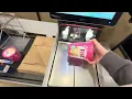 Safeway self checkout 2026 apple juice ice cream and ointment