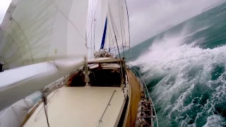 Bashing Up The Malacca Strait- 54. SV Delos Sailing