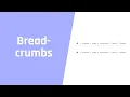 How to create breadcrumbs Using HTML CSS