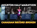 BREAKING 60 My 2026 Houston Half Marathon - What I did to run a NEW NATIONAL RECORD