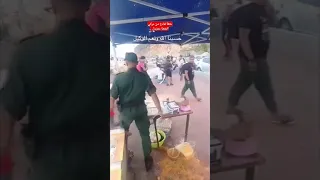 إعتداء دركي على مواطن يبيع لمحاجب الدركي أخطأ في طريقة تطبيق القانون 