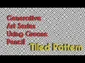Generative Art Series in Blender Grease Pencil and Python E02 Tiled Pattern