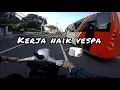 Berangkat kerja diminggu pagi naik vespa || Vlog 9