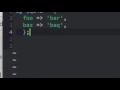 cperl-mode needs the trailing comma