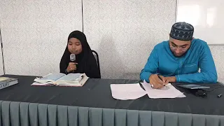 الطالبة   نور شاميمي بنت سوفينا دندنها