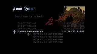 GTA SA Save File 100 Complete PC