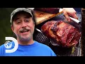 Tickle and Howard Build The Ultimate BBQ Grill Moonshiners