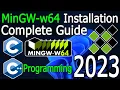 How to install MinGW w64 on Windows 2023 Update MinGW GNU Compiler C C Programming