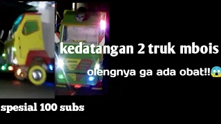 miniatur truk mbois oleng parah olengnya ga ada obat