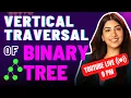 VERTICAL ORDER Traversal of Binary Tree How to identify that this is BFS Question Level Order