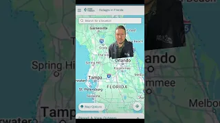 Power outage maps of Hurricane Helene and Hurricane Milton