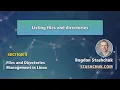 Linux Tutorial 24 Listing files and directories