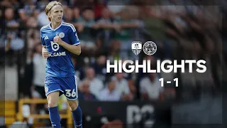 City Held To Notts County Draw Notts County 1-1 Leicester City Highlights
