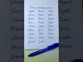 Cursive writing a to z 5 Letter Words Cursive writing abcd Cursive letter Cursive handwriting