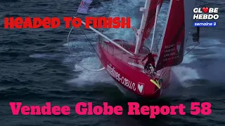 Vendee Globe Report 58 The End is Near. Onboard MALAZIA, FORTINET, HUBLOT, INITIATIVES COEUR, more
