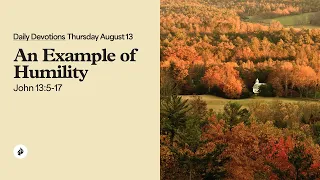 An Example of Humility - Daily Devotions