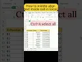 How to Middle align Text inside cell in Excel Excel trick and tips