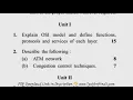 2017 MCA 4th Sem Reappear Computer Networks Question Paper