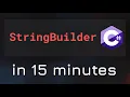 StringBuilder Class in C Programming Hindi