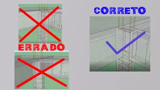 Descubra a maneira correta de fazer o encontro da armadura da viga e do pilar!