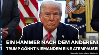 CHAOS IN DEN USA: Ein Hammer nach dem anderen! Donald Trump mischt Amerika, EU und Nato auf!