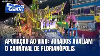 Apuração do Carnaval de Florianópolis: jurados avaliam quesitos a partir das 16h