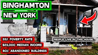 BINGHAMTON - The Poorest City In New York One Of The Most Depressing Places In The USA