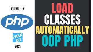 PHP autoload class example Object Oriented PHP Tutorial PHP Tutorial