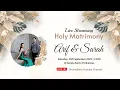 Download Lagu Sakramen Pernikahan Kudus Bernardus Arif Pradana \u0026 Gisela Sarah Deviyanti