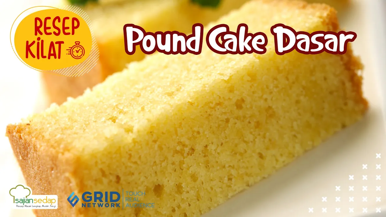 Resep Pound Cake Dasar, Pemula Pasti Bisa Buat, Deh! Resep Pound Cake Dasar, Pemula Pasti Bisa Buat, Deh!