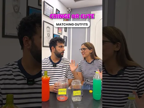 Cute or cringe?😂🥹 #couplechallenge #couplecomedy #cuteorcringe #funny # #shortsyt #comedy #ashusir