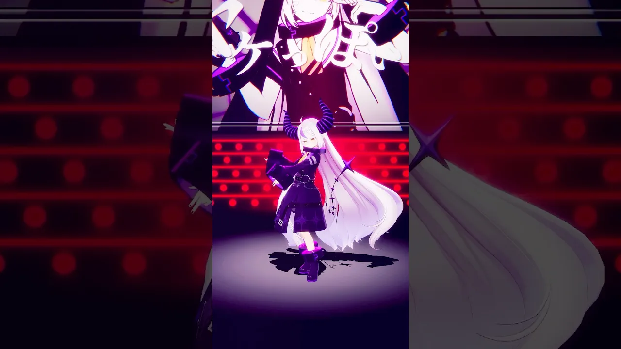 鬼バズった伝説の歌ってみた「神っぽいな」踊ってみた‼️🔥【ラプラス・ダークネス/ホロライブ】#vtuber #shorts #歌ってみた #踊ってみた
