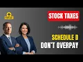 Filing US Stock Gains Losses Schedule D Explained Simply