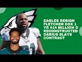 Breaking News Fletcher Cox Resigns 1 Yr 14Million Reconstructed Darius Slay s Contract