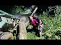 Download Lagu Agricultural vehicles transporting huge timber trees are extremely difficult.