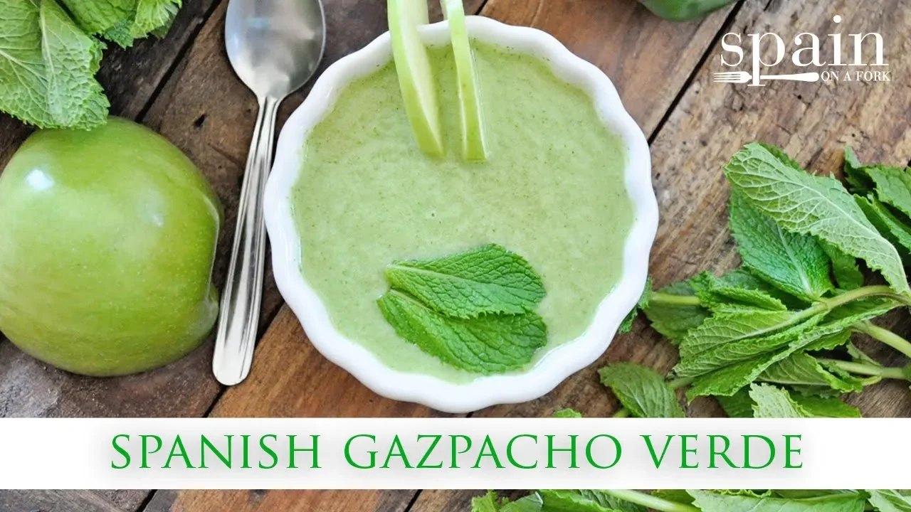 Spanish Green Goddess Gazpacho Verde Recipe