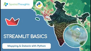 Streamlit Basics - Mapping and Data Visualization with Python