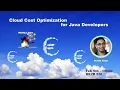 Cloud Cost Optimisation for Java Developers