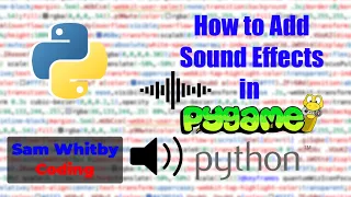 How to Add Sound Effects in Pygame - Python
