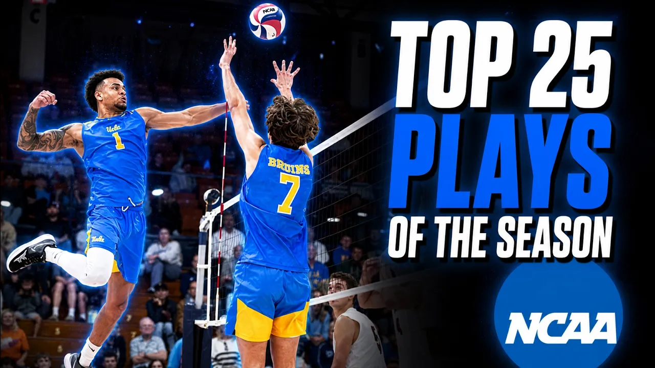 Top 25 INSANE Plays from the 2026 NCAA Men’s Volleyball Season!