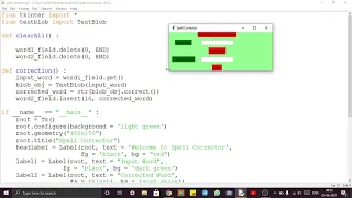 Spell Corrector PYTHON