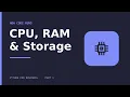 Why Your Code Crashes CPU RAM Storage Explained for Programmers